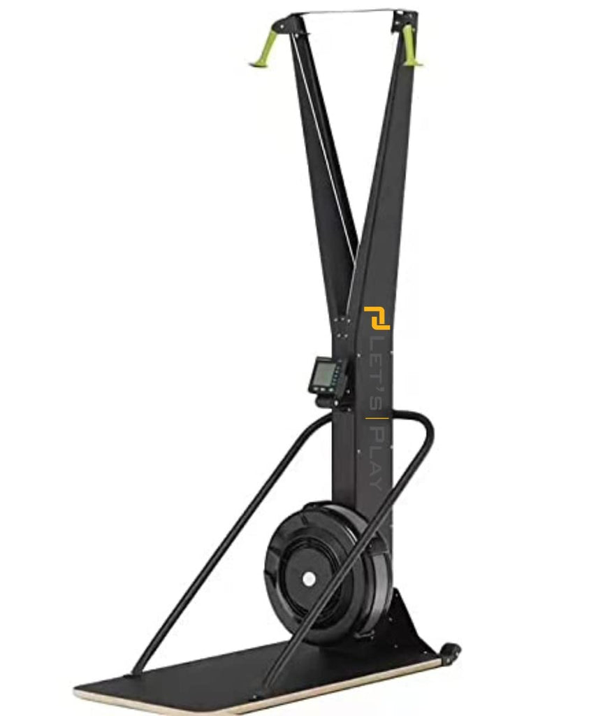Let's Play Ski Machine, Rowing Machine For Full Body Workout At Home Gym Air Rowing Machine For Exercise With Floor Stand