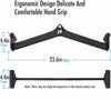 LET'S PLAY® LAT Pulldown & Tricep Press Down Cable Attachment, Handles for Cable Machines. Pull Down, Press Down, Row, Triceps, Biceps & Lats, V-Shaped Bar