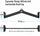 LET'S PLAY® LAT Pulldown & Tricep Press Down Cable Attachment, Handles for Cable Machines. Pull Down, Press Down, Row, Triceps, Biceps & Lats, V-Shaped Bar