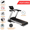 Let's Play® Automatic LP-400AC Treadmill for Home Foldable 6HP Peak AC Motor [5 Years Warranty on Motor] 16 Preset Program I Max 180Kg User Weight I Max Speed 22 Km/Hr - Bluetooth Speaker