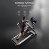 Let's Play® LP-400 Touch Screen Treadmill for Home Use 3.HP AC Motor (Peak 6 HP) 15.6" Touch Screen, 180kg Max Weight, 22km/h Speed, 15% Auto Incline Running Machine [5 Years Warranty on Motor]