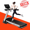 Let's Play® Automatic LP-400AC Treadmill for Home Foldable 6HP Peak AC Motor [5 Years Warranty on Motor] 16 Preset Program I Max 180Kg User Weight I Max Speed 22 Km/Hr - Bluetooth Speaker