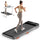LET’S Play® Mini Walking Pad 3HP Peak | Under Desk Treadmill for Home & Office | Extra Wide Surface, 8% Manual Incline, 100kg Capacity with Remote | No Assembly Required