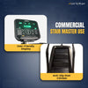 LET’S Play® Heavy Duty Stair Climber Stepper | Stair Master for Home & Commercial Gym Cardio | LCD Display, Climbing Mode, Heart Rate Monitor & 200Kg / 440Lbs Capacity for Full Body Workout