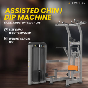 LET'S PLAY Luxury Series  Assisted Chin Machine / DIP machine