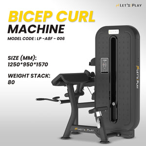Let's Play Go Series Bicep Curl Machine