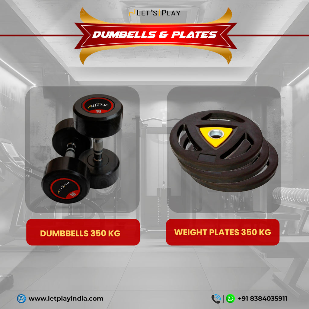 Let’sPlay® Complete Commercial Gym Setup with Equipment under 10 Lakhs