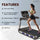 Let's Play LP-FUTURE Treadmill - High-Performance Commercial Treadmill with Advanced Features