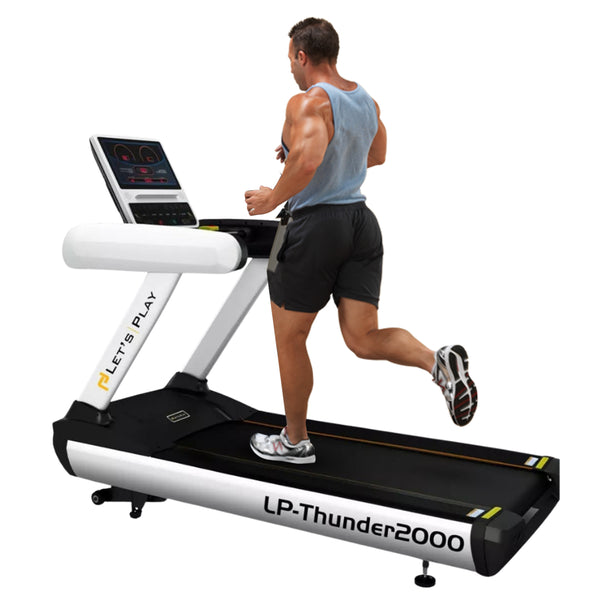 LP-Thunder 2000 Treadmill - Advanced Auto Incline, Powerful Motor, and Comprehensive Fitness Tracking
