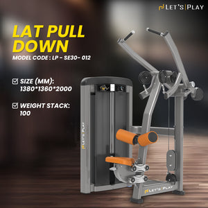 Let's PLay  LAT  Pull Down Machine