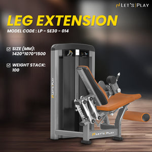 Let's Play  Leg Extension Machine