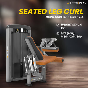 Let's Play Seated Leg Curl Gym Machine